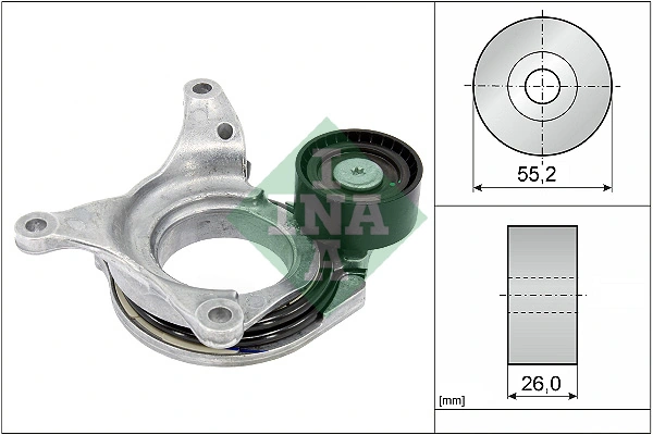 Belt Tensioner, V-ribbed belt